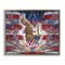 Stupell Industries Patriotic Eagle with Flag Symbols Floating Frame By Joseph Burgess